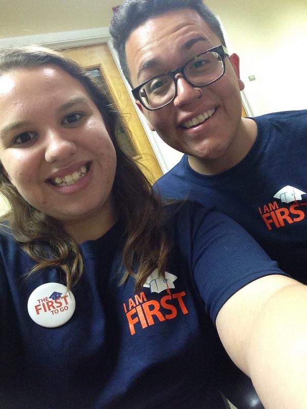 marissamaulbeck's tweet photo. #firstgenfridays with my #firstgenfam @josejacobarce http://t.co/YNYQYKZ8a6
