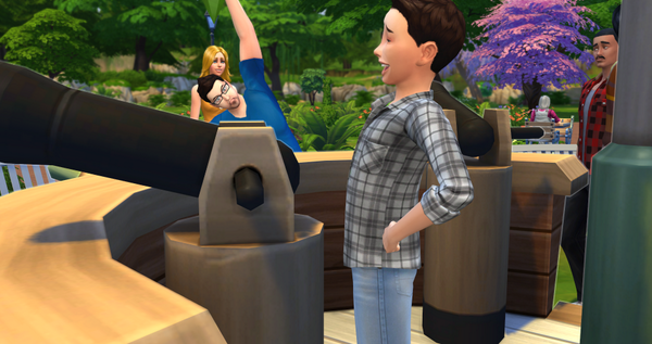 SimsLiveGroup's tweet image. bluhuahuahua #TheSims4