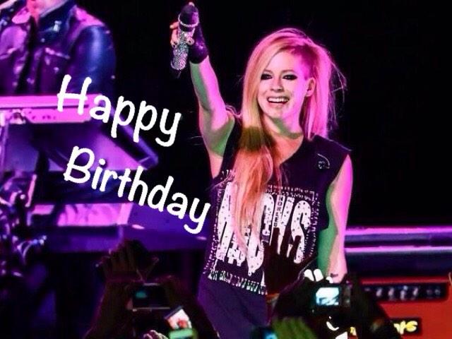 2014.September27
 
     HAPPY BIRTHDAY AVRIL LAVIGNE     I LOVE YOU   