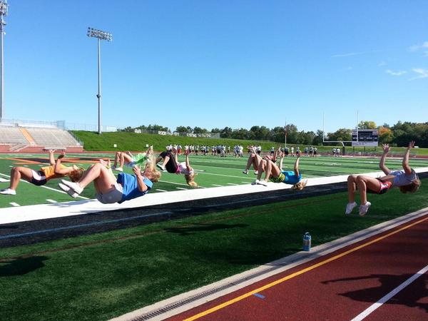 compsquadbritt's tweet photo. Rockin it out on the track at Rockford! You go girls! http://t.co/Ax06zPtVak