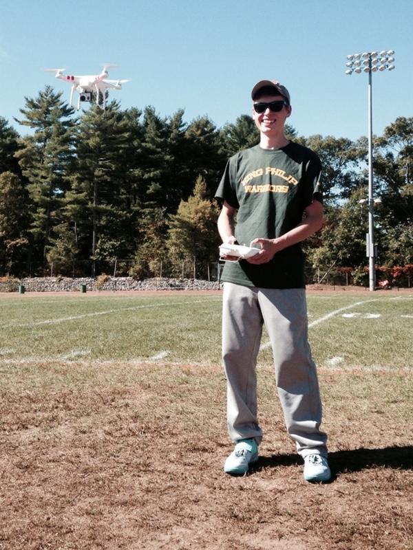TheKPTV's tweet photo. KPTV drone pilot Wesley Andrews! http://t.co/xeGF7tNeGG