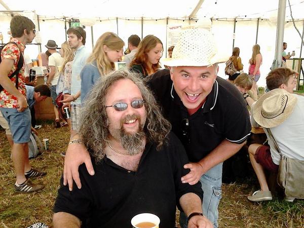 #popupexperiences This year at Glastonbury being slightly worse for wear with Steve Horsey