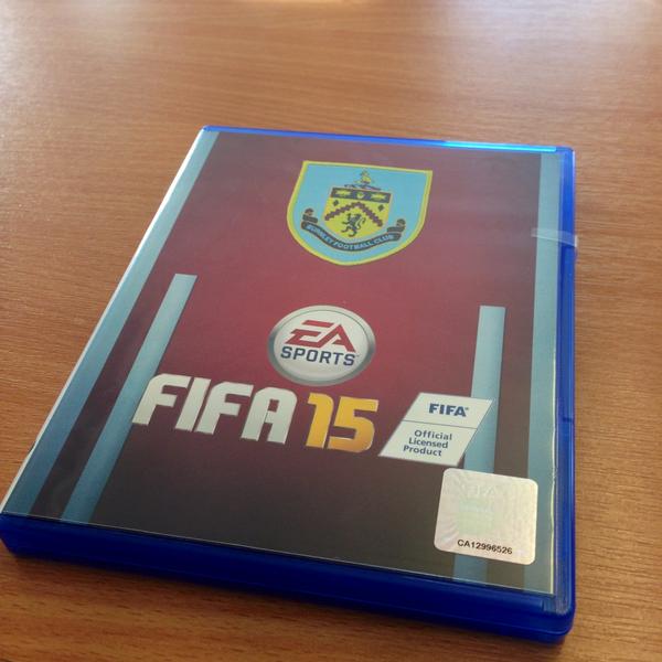 Fancy stepping out at Turf Moor on #FIFA15? RT this and you could win this PS4 copy in this week's #ClaretsComp!