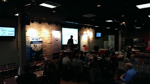 icbts's tweet photo. Jamie Gamble talking about identifying and preventing security weaknesses in security controls #BSidesStJohns http://t.co/fSRYkP0wy1