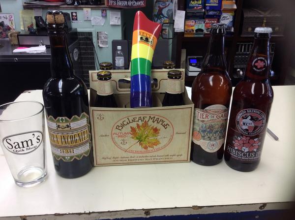 New from <a href="/SierraNevada/">Sierra Nevada Beer</a>, <a href="/AnchorBrewing/">Anchor Brewing</a>, <a href="/CoronadoBrewing/">Coronado Brewing Co.</a>, and <a href="/stbcbeer/">Southern Tier Beer</a>!

<a href="/BeerArmyBrewing/">BeerArmyBrewing</a> and more,  tonight 4-7pm!