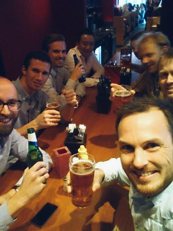 atlejarrett's tweet photo. Dette er premien! Kick-off for UC-gruppa. -Koser oss! @gauteweb @atleronningen @STERIAnorge @SBrathen @martinfalcky http://t.co/aQ6a8TCWaI
