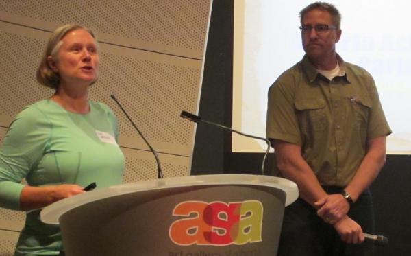 Centre4AL's tweet photo. Vicki Harber @PER_UAlberta & @doug_gleddie @Education_UofA lead group talk after #projectwildthing #AALPnetwork http://t.co/UVdAb9Lade
