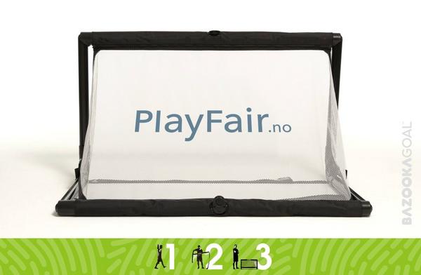 1000 Bazooka Goals naar The National Lottery in Noorwegen! Fair Play project ism de Norwegian Gootball Federation.