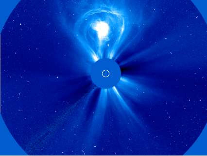 NASASun's tweet photo. Last in the #CMEWeek line up: What can NASA see in CME pictures anyway?http://t.co/K4Sh8fnYDP http://t.co/6o4SvMfhqd