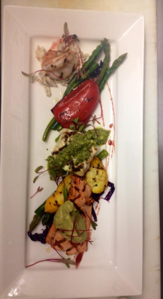 largechef's tweet image. Lunch Mix Grill Lapointe's Seafood Bells Corners