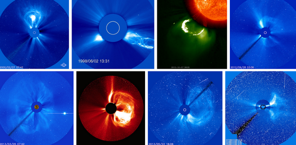 NASAGoddardPix's tweet photo. How well do you know your CME's? #CMEWeek http://t.co/SgNYNlac2l http://t.co/Bpy9UA2zTY