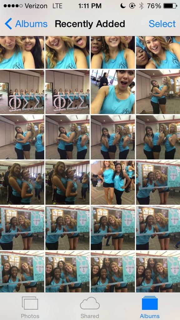 vickimast's tweet image. Clearly it's bid day #betaepsilon !!!!