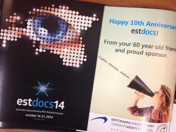 NorthernBirchCU's tweet image. Look what we have! @EstDocs the count down is on! As proud gala sponsors, we can&apos;t wait! #estonian #estdocs #film