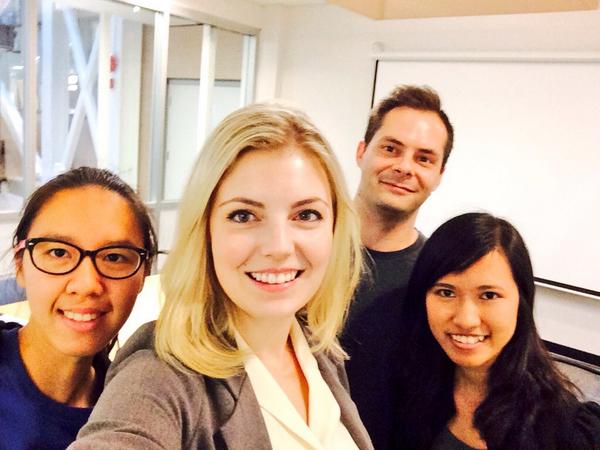 CeilidhMillar's tweet photo. @bcit's Student Ambassadors are ready to take Burnaby campus tours! Learn more: http://t.co/FgSUni9r49 #bcit50selfie http://t.co/Fs9uQ2B998