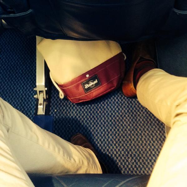 tallyhojack's tweet photo. To Switzerland Club Class @British_Airways with @Bowhurst #travellight #bowhurst #legroom http://t.co/D996ZbUSYu
