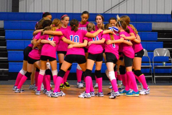 Think Pink went great! ! Our players represented NCS w/ enthusiasm &amp;pink pride, they raised over $100.00 for cancer!