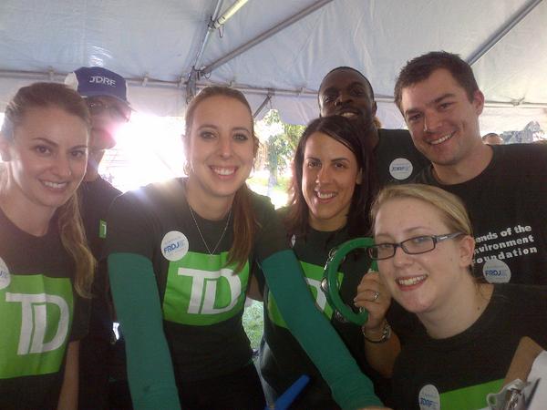 JDRF Bike ride in Sudbury - team TD3712 #rideforacure