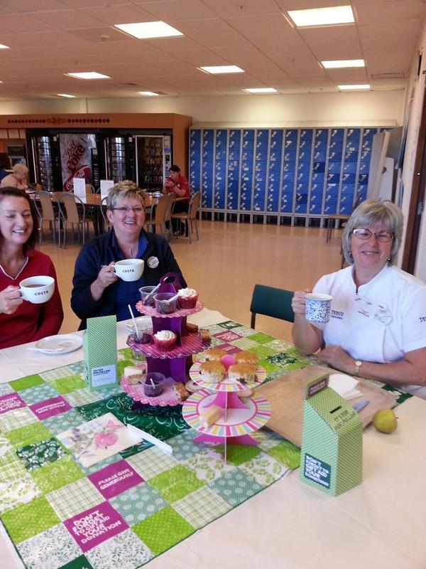 Lovely day for macmillan. Raised 83 pound at tesco 2955 ya us <a href="/CherriYallop/">cherri yallop</a> <a href="/NorwichExtra/">NorwichExtra</a> @arnielkp <a href="/Ez241188/">Eric Keeler</a>