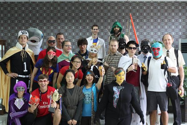 ischoolscons's tweet photo. It's a bird, it's a plane...it's Superhero Day at International School of Qingdao! http://t.co/bOf8RrZxLF