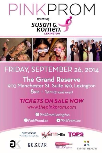 Tonight! <a href="/PinkPromLex/">Pink Prom® Lexington</a> at the <a href="/GrandReserveLex/">The Grand Reserve</a> - Tickets still available at t.co/K...  tmi.me/1eLAPG