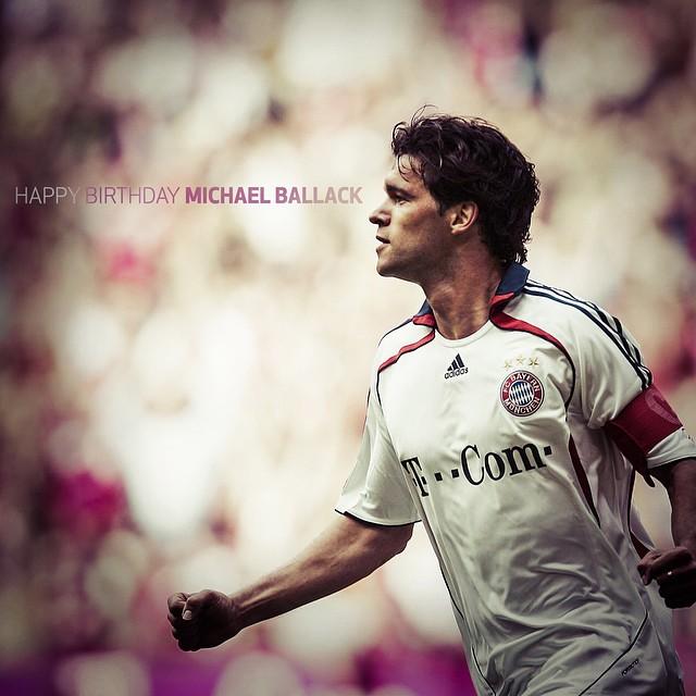 Happy Birthday | Feliz Cumpleaños: Michael Ballack! 