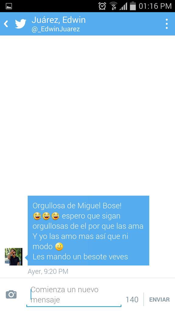 _heyimpao's tweet photo. Les vengo manejando que @_EdwinJuarez es el mejor β‘ jajaja Miguel Bose? ? Jajaja te pinches amo β‘ #Edwiners http://t.co/vgyMsV0So5