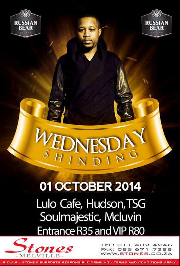 Shindig Wednesday Presents SHORTS, MINIS $ SHADES PARTY <a href="/StonesMelville/">#ShakedownThursday</a> Ft @LuloCafe