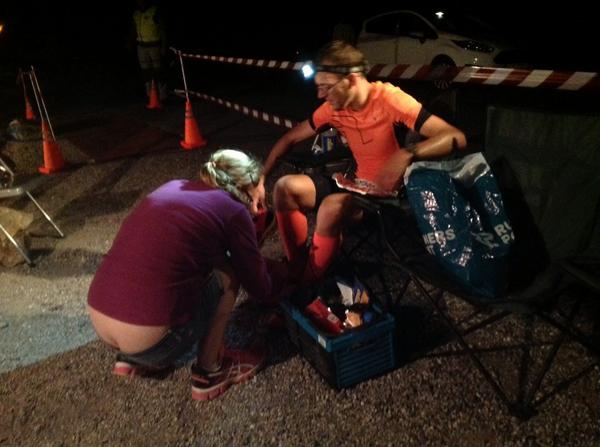 Advendure_Net's tweet photo. Florian Reus amazing performance again is now 3rd at cp47 160k just before the mountain #spartathlon 20' beh. 2nd http://t.co/ULy2SR1xrw
