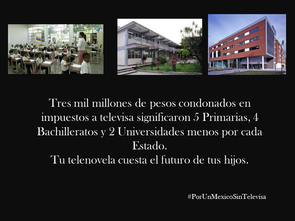 mini_rotativo_'s tweet photo. #ApagaTelevisaParaSiempre. #Televisa,Yoloxóchitl Bustamante y #EPN, ENEMIGOS de la juventud estudiantil en #México... http://t.co/mO5Z0CRh9D
