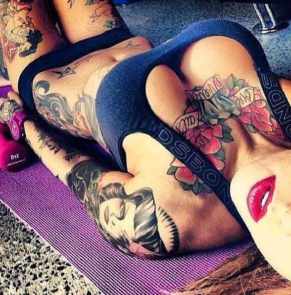 Nail Art Studios on Twitter: "SEXY TATTOO GIRL #tattoo http://t.co ...