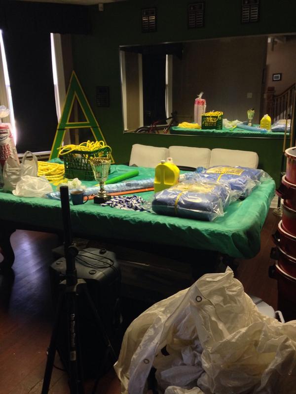 Plenty of supplies for tomorrow's Watermelon Bust in support of the London Food Bank!!