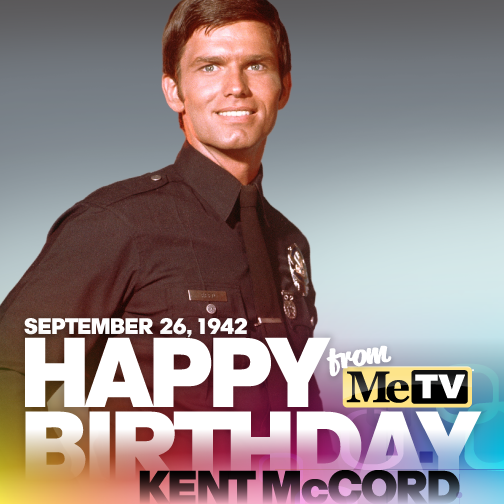 Happy Birthday to Adam-12 star Kent McCord, who turns 72 today! 