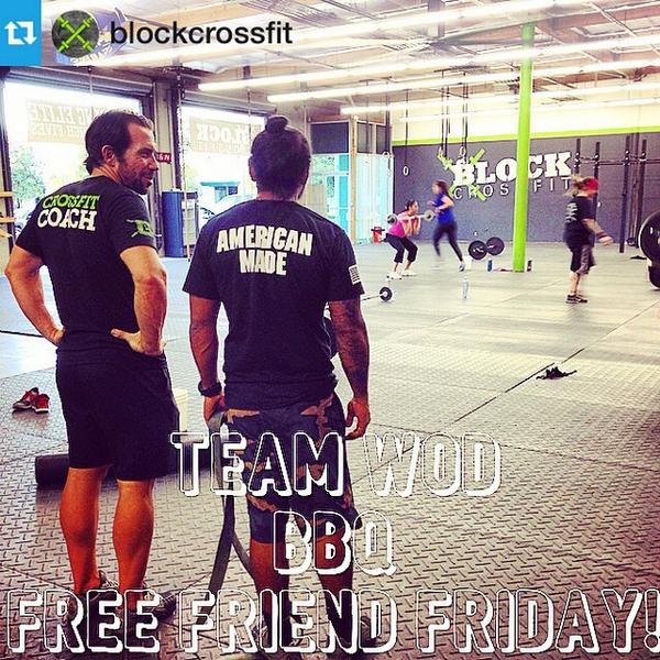 makehello's tweet image. It's Friday! Come join us at @blockcrossfit and bring a friend to free friend Friday for... ift.tt/1CtIJBB