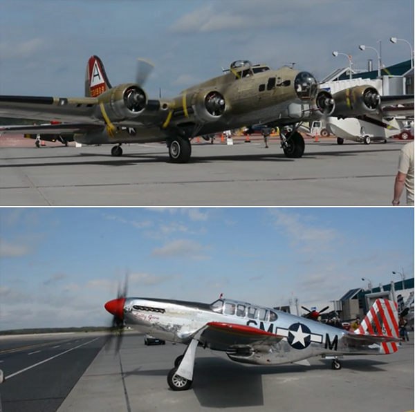 ILoveWormtown's tweet photo. Couple of short VID clips from last weekend’s ‘Wings of Freedom Tour’ at #Worcester Airport http://t.co/e1hYNe3qzW http://t.co/IXbwr3y7Vt