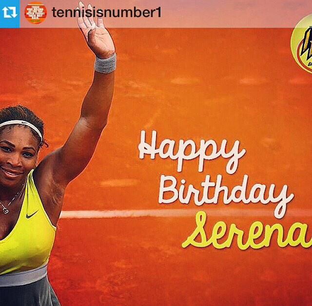   Happy 33rd Birthday Serena!         