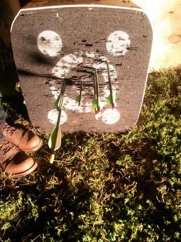 bwin5153's tweet photo. Love 30 yard grouping http://t.co/2S7xJ3xbBz