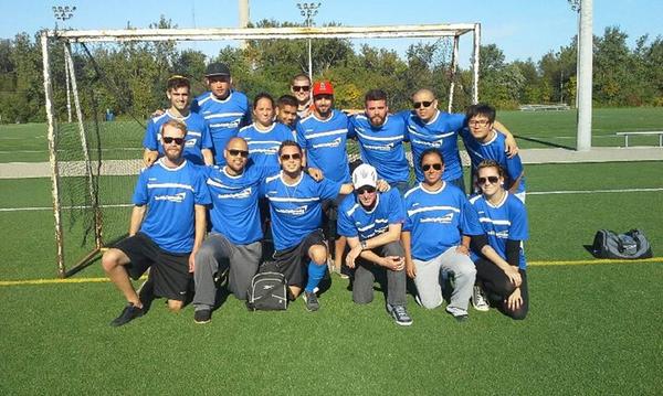 Performics_CA's tweet photo. Congratz to the #ZenithOptimedia team (and #Performics ringers!) for earning 4th at the #CorusCup soccer tournament http://t.co/TDrr5uxL8H