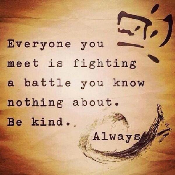 Max_MesmanMedia's tweet photo. Be kind. http://t.co/HH2RIabSVA