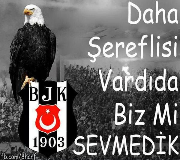 Daha şereflisi vardıda biz mi sevmedik !