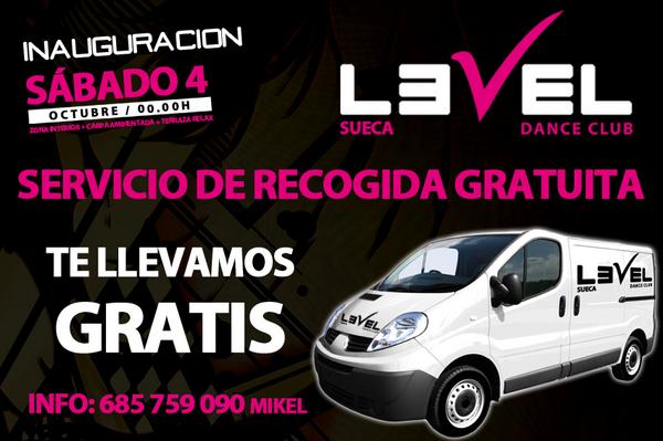 LevelSueca's tweet photo. Te llevamos GRATIS a la inauguración!!!! Llamanos al 685 759 090 y no te pierdas la que tenemos preparada!!!! http://t.co/vjkGh5L4VM