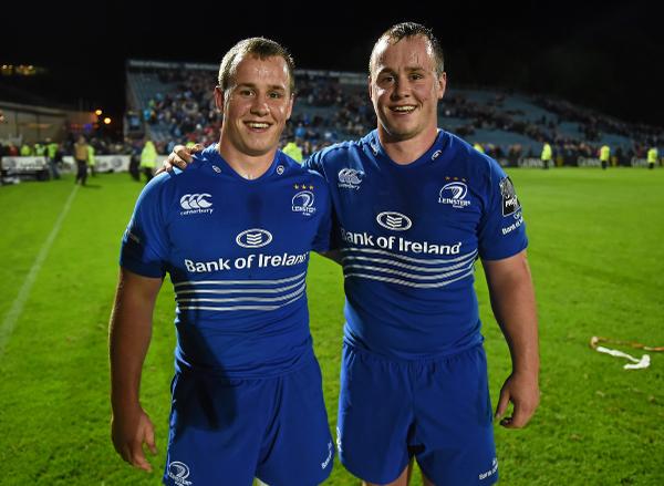leinsterrugby's tweet photo. .@Bryan_Byrne12  and @edbyrne11 all smiles after the game! #LeinsterRugby #bashbrothers http://t.co/tZTqg50eop