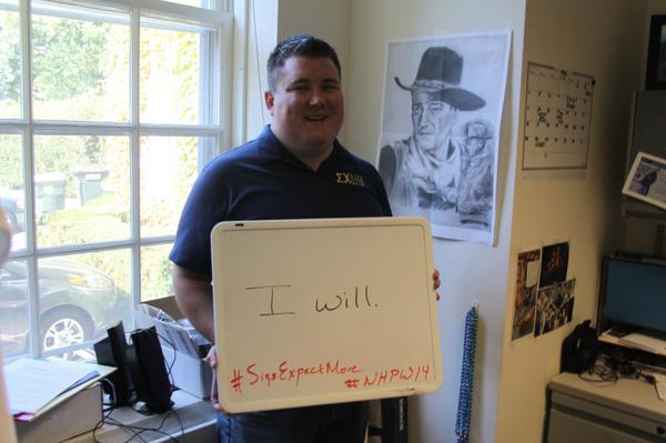 SigmaChi's tweet photo. Chris Brooks, COLLEGE OF IDAHO 2006, will join in the fight to stamp out hazing. #SigsExpectMore #NHPW14 http://t.co/WLh8kse2Ae