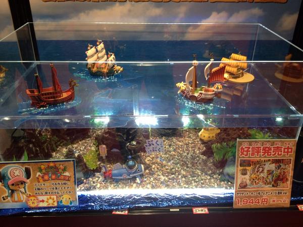 キクチタケシ On Twitter ホビーショー続き 最後は ワンピース このジオラマ と言っていいのかな の世界観に惹かれまして 地上と地下 海上と海面下の見せ方に子供心 40代ですが 笑 をくすぐられまして 昔 大好きだったロボダッチの世界にも似た感じ