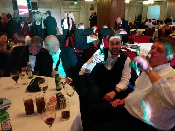 alwaysram's tweet photo. Serious #Networking at #Avawards http://t.co/BR7OvNwldx