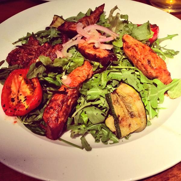 <a href="/RoccaSouthKen/">RoccaSouthKensington</a> Pollo salad - one of those rare moments where I can't knock a salad