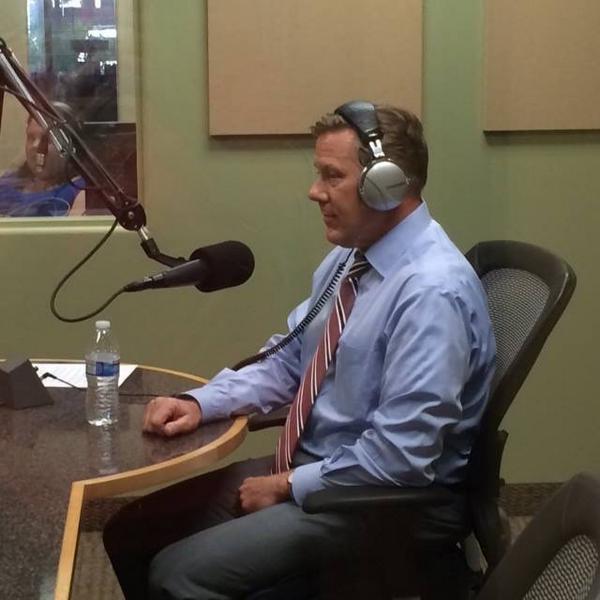 carltonrobbins's tweet photo. @VoteRobbins on a radio interview! Don't forget to vote if you can in the upcoming election! http://t.co/6Xf8i9mv33