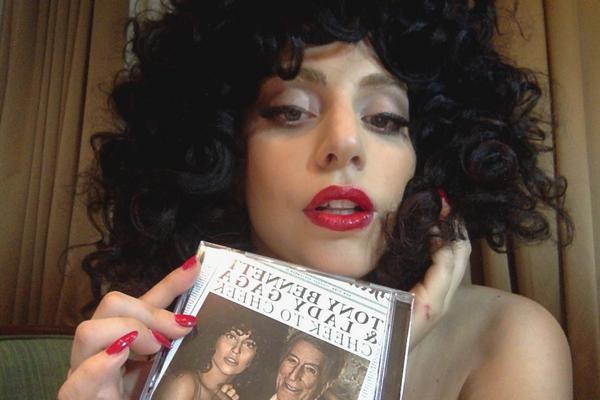 ladygaga's tweet photo. The #CheekToCheek Digital Standard Edition is NOW available for 5.99 @amazonmusic @amazonmp3 http://t.co/8iiW2ZFg1E http://t.co/QT2U2hLBxu