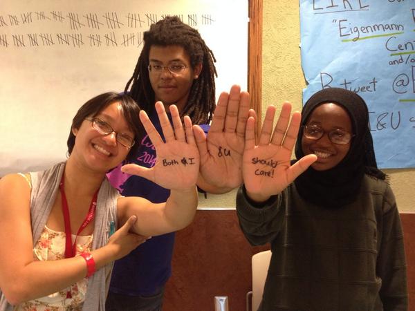 Thanks to everyone who stopped by our table and pledged to prevent sexual violence. Are you wearing your shirt today?