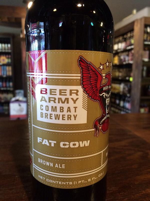 <a href="/BeerArmyBrewing/">BeerArmyBrewing</a> Fat Cow now on the shelf!
