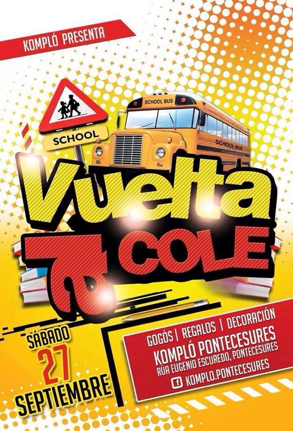 ZambraAgency's tweet photo. Mañana vive la #VueltaAlCole en @KomploCesures animación + regalos + gogos #pontecesures http://t.co/py0uYBM2nQ